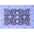 thumbnail image 1 of Ahgly Company Indoor Rectangle Oriental Blue Traditional Area Rugs, 7' x 10', 1 of 4