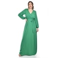 thumbnail image 1 of Vestido elegante de manga larga Roman Fashion / Juvenil, 2009 (Verde kelly) verde G, 1 of 4