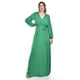 thumbnail image 1 of Vestido elegante de manga larga Roman Fashion / Juvenil, 2009 (Verde kelly) verde G, 1 of 4