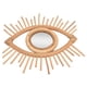 thumbnail image 4 of Espejo colgante de pared Sincero de Ratán en forma de ojo, 4 of 10