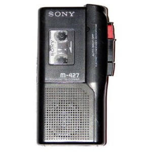 Sony MicroCassette Recorder M430 Refurbished by - Walmart.com