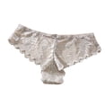 thumbnail image 4 of Blmnix Thong Underwear Women Underwear Sexy Underwear Cheeky Briefs Lace Panties Gray Women's Cotton Underwear, 4 of 5