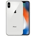 thumbnail image 1 of iPhone X Remis à Neuf Déverrouillé (GSM) 256 Go Argent A (Remis à Neuf), 1 of 5