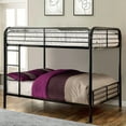 thumbnail image 4 of Benjara Metal Full/Full Bunk Bed, Gunmetal Gray-Color:Gray, 4 of 4