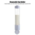 thumbnail image 2 of Organizador de plástico para un almacenamiento sin esfuerzo Dispensador de vasos desechables de alta capacidad, 2 of 8