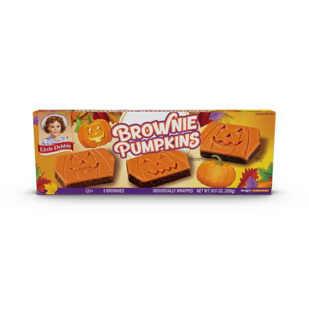 Little Debbie Brownie Pumpkins 5 pk./10.17 oz. (2 Boxes)