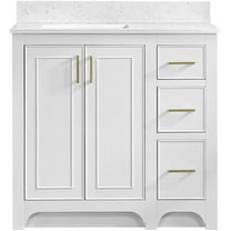 Miseno Mv-N241-V36 Lucerne 36" Single Basin Vanity Set - White