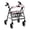 Axolotl, variant on COEQINE Tie-Dye Walker Seat Cover Medical Rollator Walker Seat Set of 2 Piece Covers Animal Patterns Rollator Seat and Back Rest Covers Walker Accessories Easy to Install