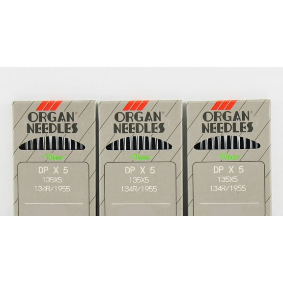 Teamwork 30 ORGAN 135X7 SIZE#18/110 NEEDLES fits JUKI DLN-415 NEEDLE FEED135X5 DPX7 134R
