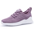 thumbnail image 1 of Zapatillas de mujer Akk para caminar, slip-on, con memoria de espuma, 1 of 8
