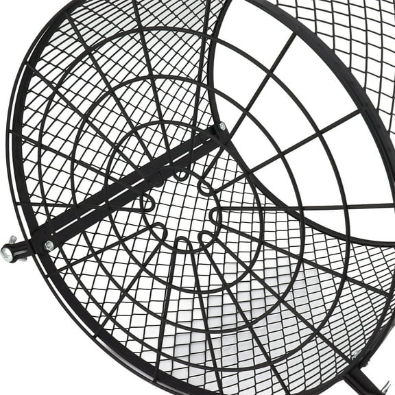 Outdoor Feeder Protection Cage, Robust Stainless Steel Design, Prevents Varmint Access, 33pcs