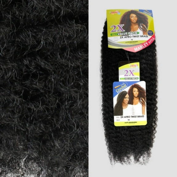 Janet Collection Noir Afro Twist Braid - 2