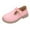 Pink, variant on Girl's Platform Penny Loafers School Uniform Flats Slip on Round Toe Dress Shoes Boys Girls Loafer Flats Slip-On Comfort School Casual Dress Shoes Little Girls Loafers