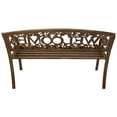 thumbnail image 2 of Leigh Country TX 94101 Original Adult Outdoor Metal Welcome Bench - Bronze, 2 of 7