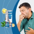 thumbnail image 1 of Spray de apoyo respiratorio y pulmonar natural, calmante para la congestión y la dificultad para respirar, acción rápida, 20 ml, 1 of 5