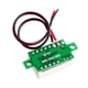 thumbnail image 4 of Mini voltímetro digital LED 0 36 pulgadas 4 5 V-30 V medidor voltios 2 cables () verde, 4 of 7