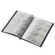 thumbnail image 3 of Cateissary 120 bolsillos colección de monedas soporte de almacenamiento Stock libro álbum PU funda colección bolsillo Estabilizadores de cámara, 3 of 3