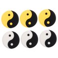 thumbnail image 4 of TEHAUX 6pcs Tennis Racket Dampener White Shock Absorption for Tennis Racket Accessories, 4 of 8