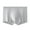Silver, variant on EchfiProm Underwear Mens Boxers Breathable Cotton Comfortable Silver 3XL Underpants