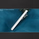 thumbnail image 5 of Pinza de corbata formal plateada para hombre, pinza de corbata de moda sencilla con láser, pinza de corbata de seguridad profesional, 5 of 5