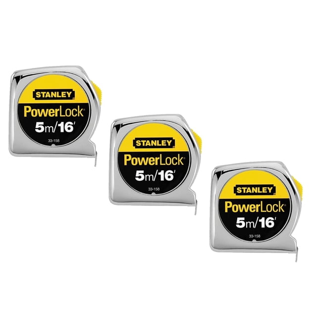 Cinta métrica Stanley 33-158 de 16 pies con película de poliéster Mylar