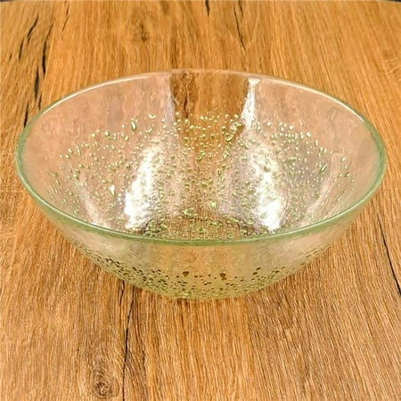 

Red Pomegranate Collection 4963-1 6.5 in. Isla Soup Bowls Clear & Gold - Set of 4