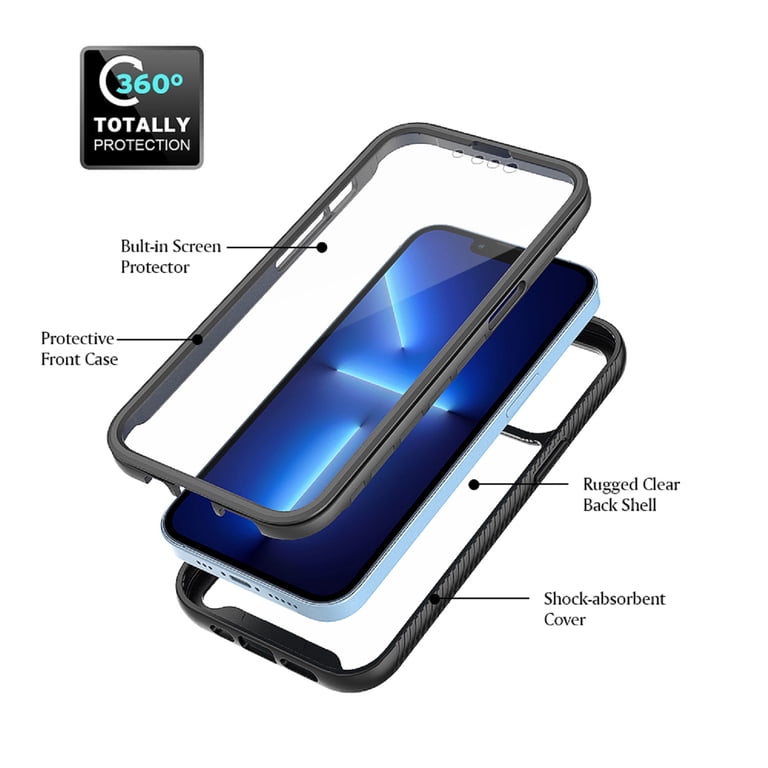 Tarise for iPhone 14 Pro Max Case with Screen Protector