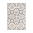 thumbnail image 1 of 5'x8' Grey Ivory Floral Machine Woven Polypropylene Area Rug, 1 of 1