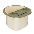 thumbnail image 4 of Bañera de hidromasaje para pies, cómoda, portátil, con asa, ahorra espacio. beige, 4 of 8