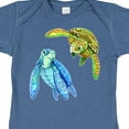 thumbnail image 4 of Inktastic Sea Turtles Swimming Together Boys or Girls Baby Bodysuit, 4 of 5