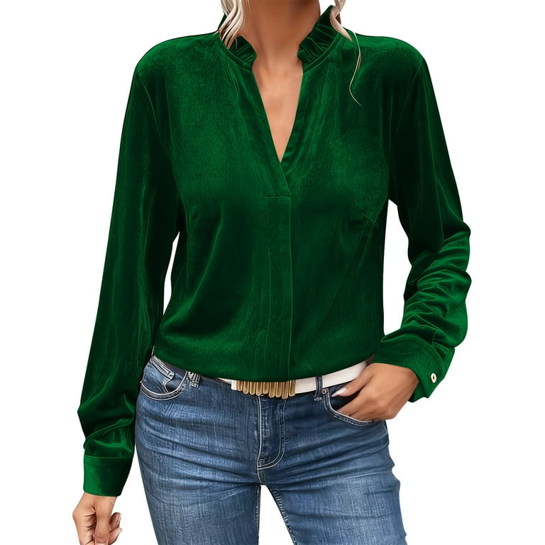 green velvet dress shirt Racing Green Velvet Shirt