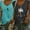 Green+Grey, variant on MORTTIC 2-Pack Women's V-Neck Sleeveless Tank Tops Loose Fit Casual Summer Beach Shirts, S