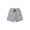 Gray, variant on Likimi Children Boys Shorts Summer Loose Fit Letter Print Elastic Waistband Breathable Casual Shorts With Pocket Black Size 9-10 Years