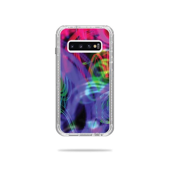 MightySkins LIFNESA10-Neon Splatter Skin for Lifeproof Next Case Samsung Galaxy S10 - Neon Splatter