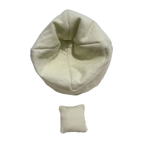 AOOOWER Decorative Doll Couch Lazy Pillow Compact Sofa Bed For Stuffed Doll Creative Desktop Decorative Accessories Bright Color