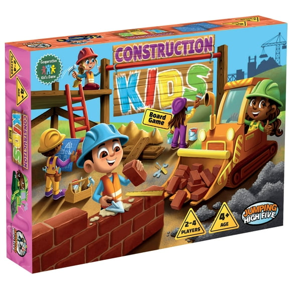 Juego de mesa Jumping High Five Construction Kids 4+ Years
