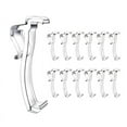 thumbnail image 1 of 2.5 Inch Valance Clips Window Blind Clips Clear Plastic Valance Retainer Holder Valance Clips(12 Pieces), 1 of 7