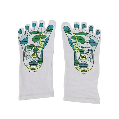 

TWIFER Socks Foot Massager Foot Acupoint Map Acupressure Reflexology Socks