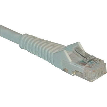 Tripp Lite N201-001-WH Cat-6 Gigabit Snagless Patch Cable, 1'