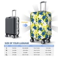 thumbnail image 5 of Goofa Lilies Flowers Pattern Luggage Covers For Suitcase,Suitcase Cover Protector Fit 18-32 Inch Luggage-Small, 5 of 9