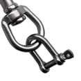 thumbnail image 3 of Stainless Scuba Diving Light Holder Snap Clip Shackle, 3 of 6