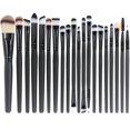 thumbnail image 1 of Juego de brochas de maquillaje de 20 piezas, sombra de ojos profesional, delineador de ojos, base, rubor, labios, brochas de maquillaje, polvo, crema líquida, cosméticos, herramienta de brocha para mezclar esquí esquí Gafas de esquí, 1 of 5