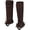 Coffee, variant on FASHOFT Pirate Boot Covers Halloween Accessory Leather Buckle Foot Covers Punk Cosplay Prop Party Stage Performance Dress Up Halloween One Size