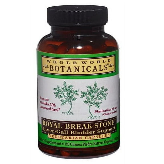 Royal Break Stone™ Liver-Gall Bladder Support - Vegetarian Capsules, 350mg (120 ct.)