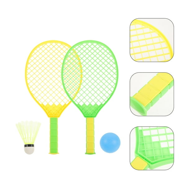 Niceauty Badminton Equipment Assorted Color 1 Set Ergonomic Handle Design