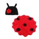 thumbnail image 4 of 1 juego de accesorios de fotografía de mariquita para bebés, para niños y niñas., 4 of 6