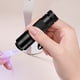 thumbnail image 2 of Mini lámpara LED UV para uñas con cabezal de silicona Secado rápido Lámpara UV portátil para uñas 12 perlas LED Aluminio y silicona Alimentación por pilas, 2 of 5