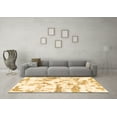 thumbnail image 3 of Ahgly Company Indoor Rectangle Abstract Brown Modern Area Rugs, 7' x 9', 3 of 4