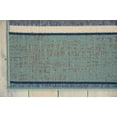 thumbnail image 5 of Nourison Lido Striped Aqua/Blue 9'3" x 12'9" Area Rug, (9x13), 5 of 7