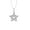 10K White Gold, variant on FINE JEWELRY 10K White Gold Pear-Shape Lab-Grown Diamond Five Stone Star Pendant&nbsp;with Silver Cable Chain Necklace (1/2 cttw, D-F Color, VS1 Clarity)18"